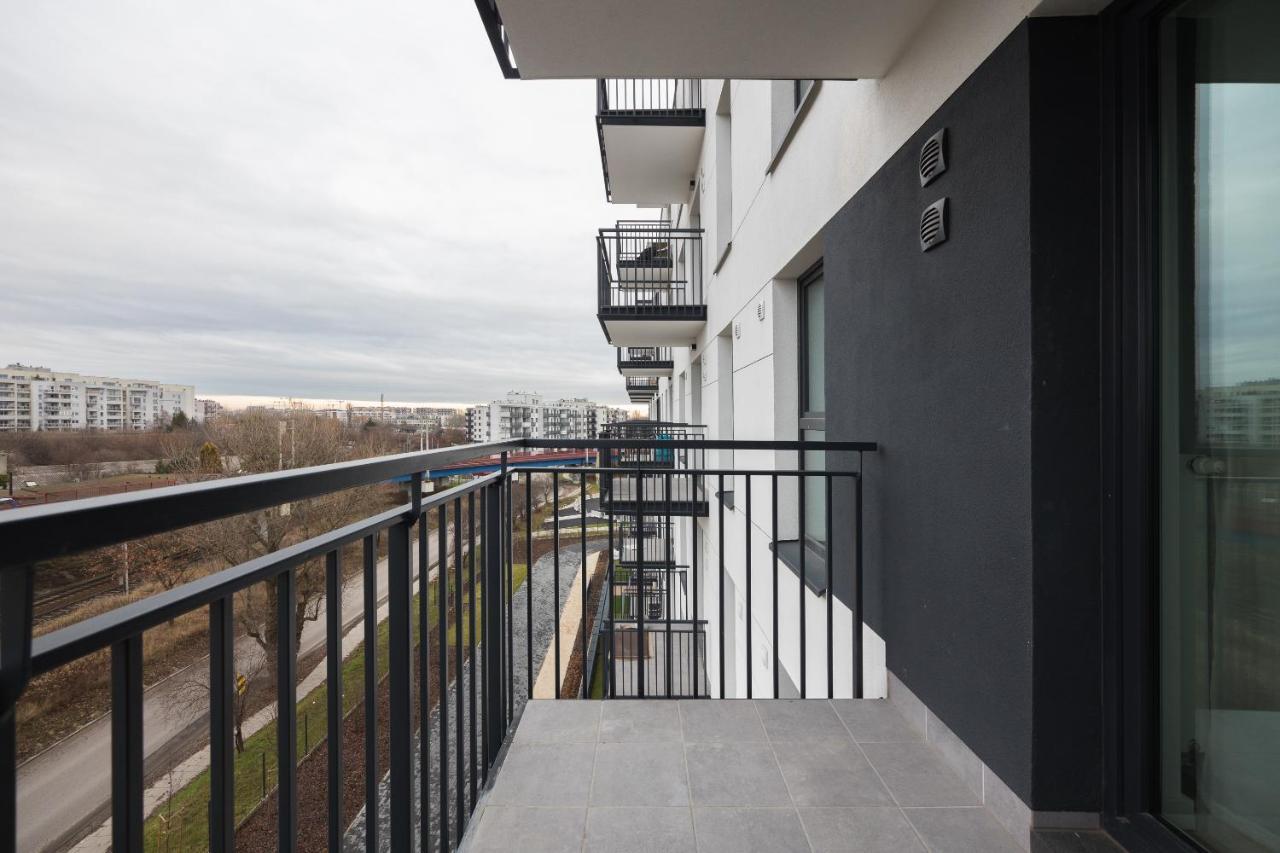Aurora Prime Apartment Varşovia Exterior foto